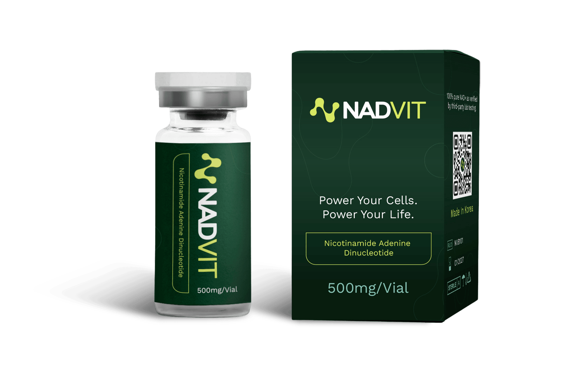 NADVIT 500mg (Intravenöses/Subkutanes Fläschchen)